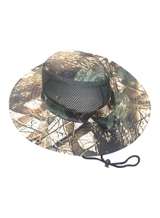 Outdoor Fishing Bucket Hat HL029 Green/Beige 
