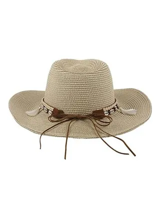 Womens Beach Sun Straw Hat UV UPF50 Travel Foldable Brim Summer UV Hat multicolour 