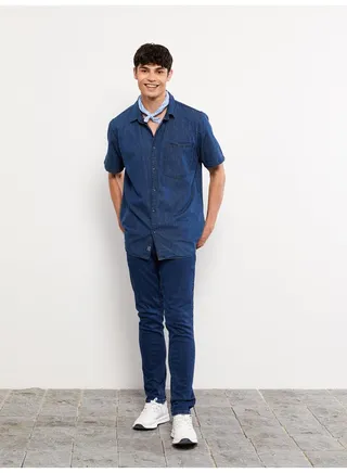 750 Slim Fit Men's Denim Trousers 