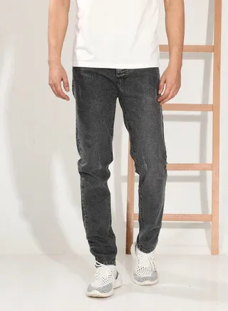 Men's Jeans-dark Gray 