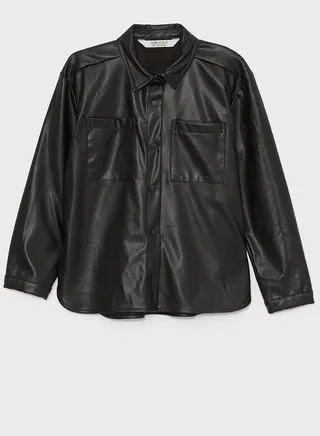 Youth Essential Leather Shirt 