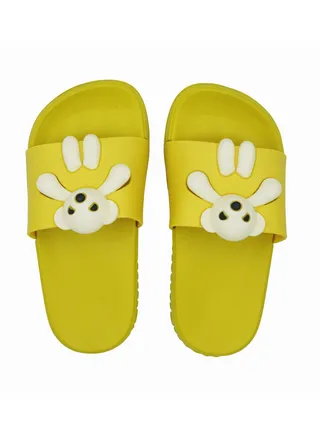 Non-Slip Lightweight Slides Bumblebee Yellow 