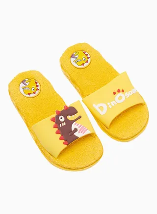 Kids Non-Slip Lightweight Slides Cadmium Yellow 