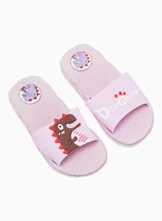 Kids Non-Slip Lightweight Slides Lavender 