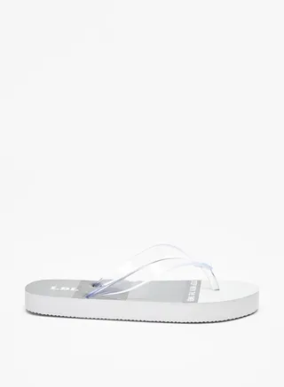 Boy's Printed Slip-On Thong Slippers 