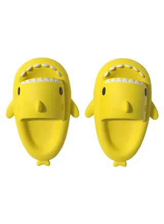 Cute Shark Kids Slippers Non-Slip Flat Sandals Suitable for Outdoor or Indoor Soft and Comfortable Slippers 