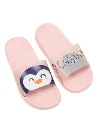 Kids Non-Slip Lightweight Slides Blush Pink 