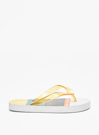 Boy's Printed Slip-On Thong Slippers 