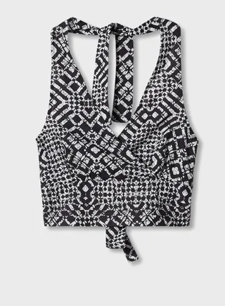 Youth Ethnic Print Top 