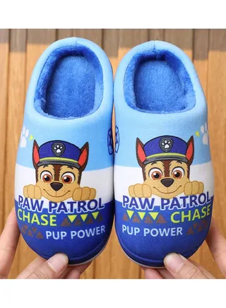 Warm slippers for children aged 3-8 