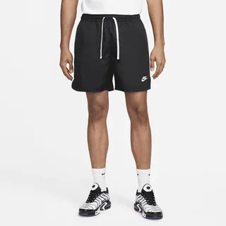 Men's Nike Sportswear Sport Essentials Woven Lined Flow Shorts in Black