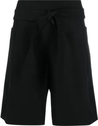 Belted Tailored Shorts