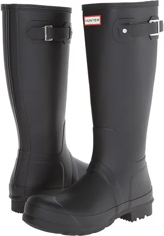 Hunter Original Tall Rain Boots (Black) Men's Rain Boots
