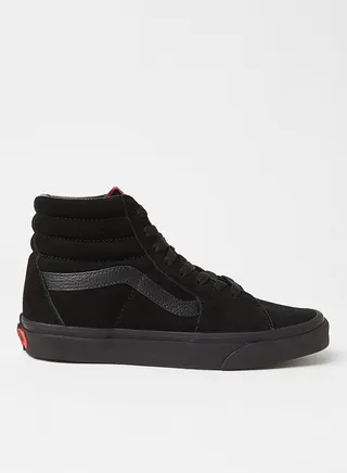 Unisex SK8-Hi Sneakers Black/Black 