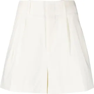 High-Waisted Tailored Shorts
