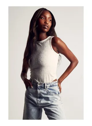 Monogram Towelling Embossed Bodysuit 