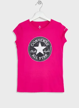 Youth Shine Printed Chuck T-Shirt 
