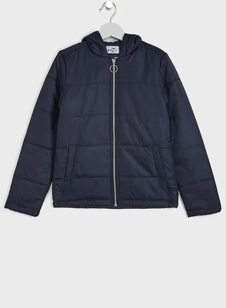 Quilted Hooded Jacket