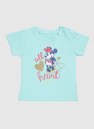 Fashionable Casual T-Shirt Sea Green 