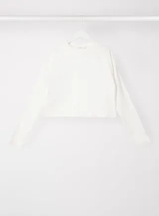 Girls Long Sleeve Crop Top 