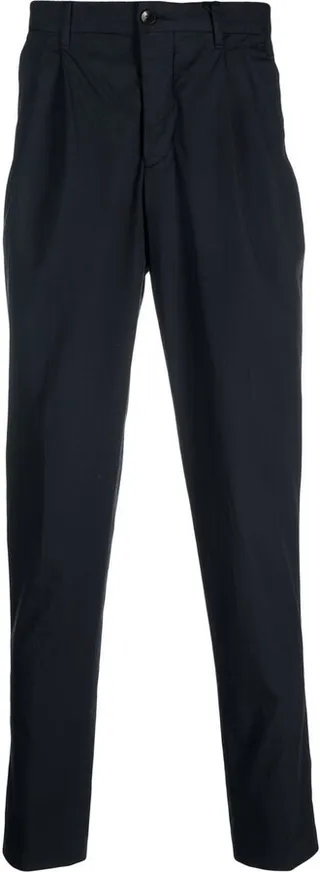 Cotton Tapered Trousers