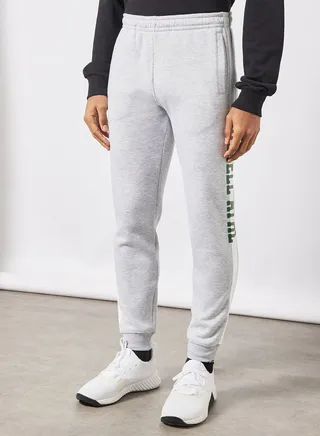 Contrast Stripe Sweatpants Grey 