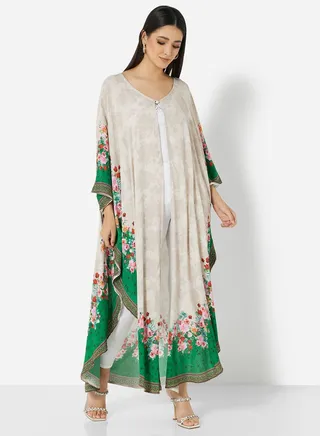 PURE ROYAL CRAPE VISCOSE FABRIC DIGITAL PRINTED BISHT FOR ALL AGE GROUP 