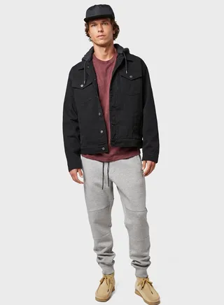 Drawstring Cuffed Sweatpants 