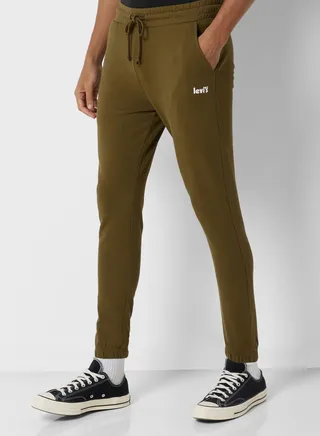 Drawstring Cuffed Sweatpants 