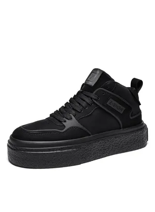 Thick soled raised lightweight sports skateboard shoes, daily casual trendy shoes 