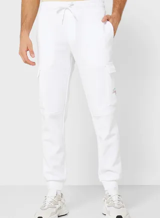 Drawstring Cuffed Sweatpants 