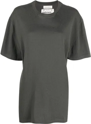oversized cashmere T-shirt