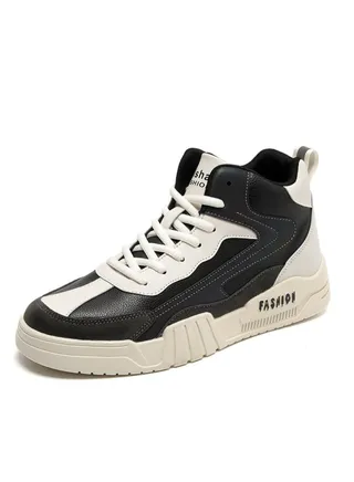 High top shoes, boys' trendy shoes, versatile sports and leisure shoes, Hong Kong style trendy board shoes 