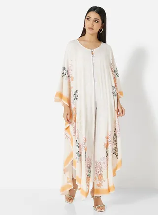 PURE ROYAL CRAPE VISCOSE FABRIC DIGITAL PRINTED BISHT FOR ALL AGE GROUP 