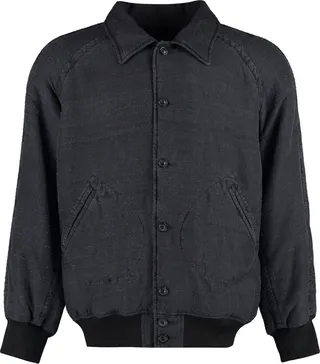 Silk Bomber Jacket