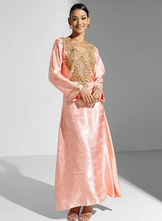 Embellished Embroidered Jalabiya 