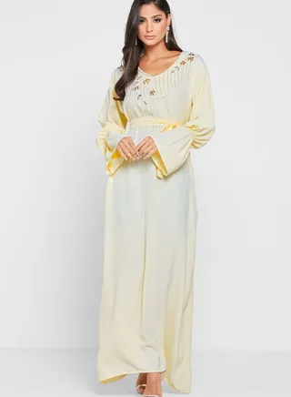 Embroidered Jalabiya 