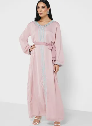 Embroidered Jalabiya 