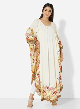PURE ROYAL CRAPE VISCOSE FABRIC DIGITAL PRINTED BISHT FOR ALL AGE GROUP 
