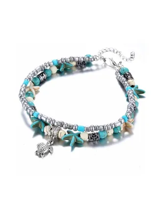 Alloy Pendant Creative Design Anklet Chain 