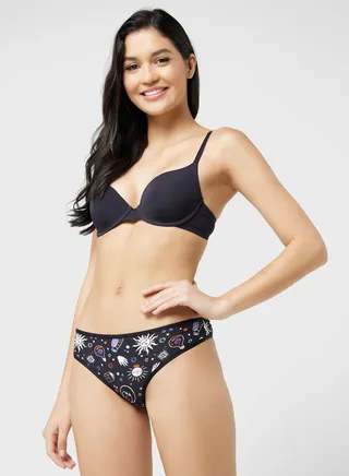High Leg Thong 