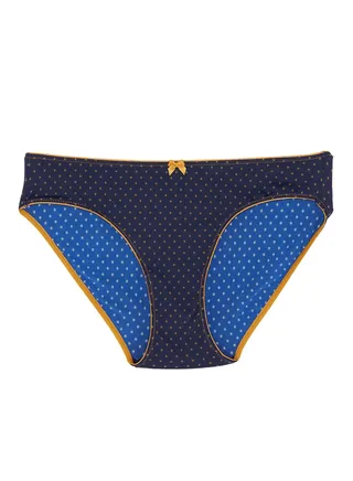Delicate Dots Bikini Panty Blue 