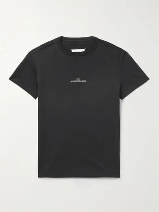Logo-Embroidered Cotton-Jersey T-Shirt