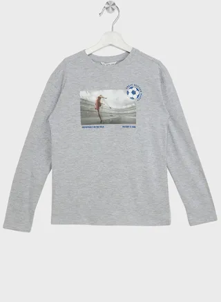 Kids Graphic Print T-Shirt 