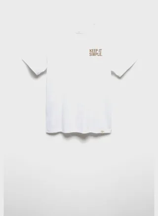 Youth Printed Message T-Shirt 