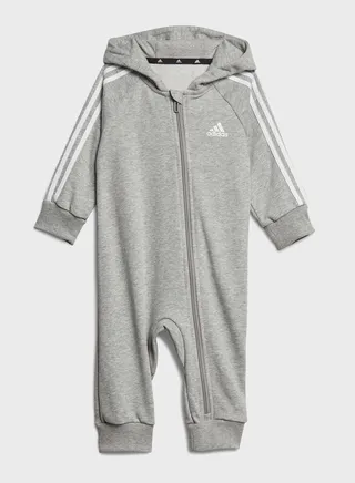 Essentials 3-Stripes French Terry Bodysuit Kids 
