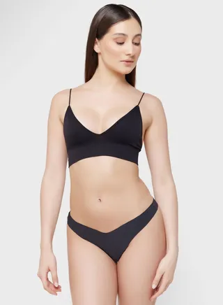 High Leg Thong 
