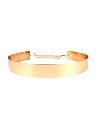 Copper Simple Design Retro Style Waist Chain 