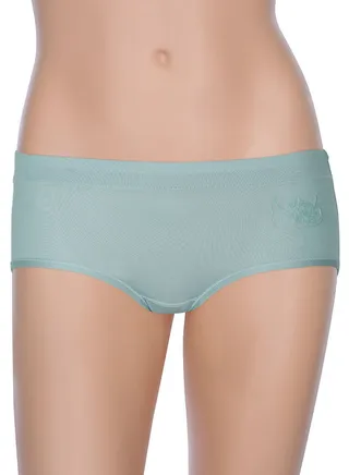 Face Patterned Extremely Soft Premium Brief Light Blue 