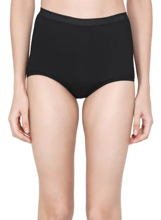 High Waisted Soft Panty Black 